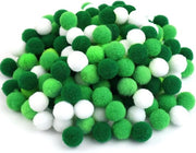 Mini-Pomponi 1000 pezzi - Palla di Plush Colorata - Diametro 10 mm - Decorazione per Feste - Attività di Sartoio Divertente - Materiale Polyester - Palla Plush