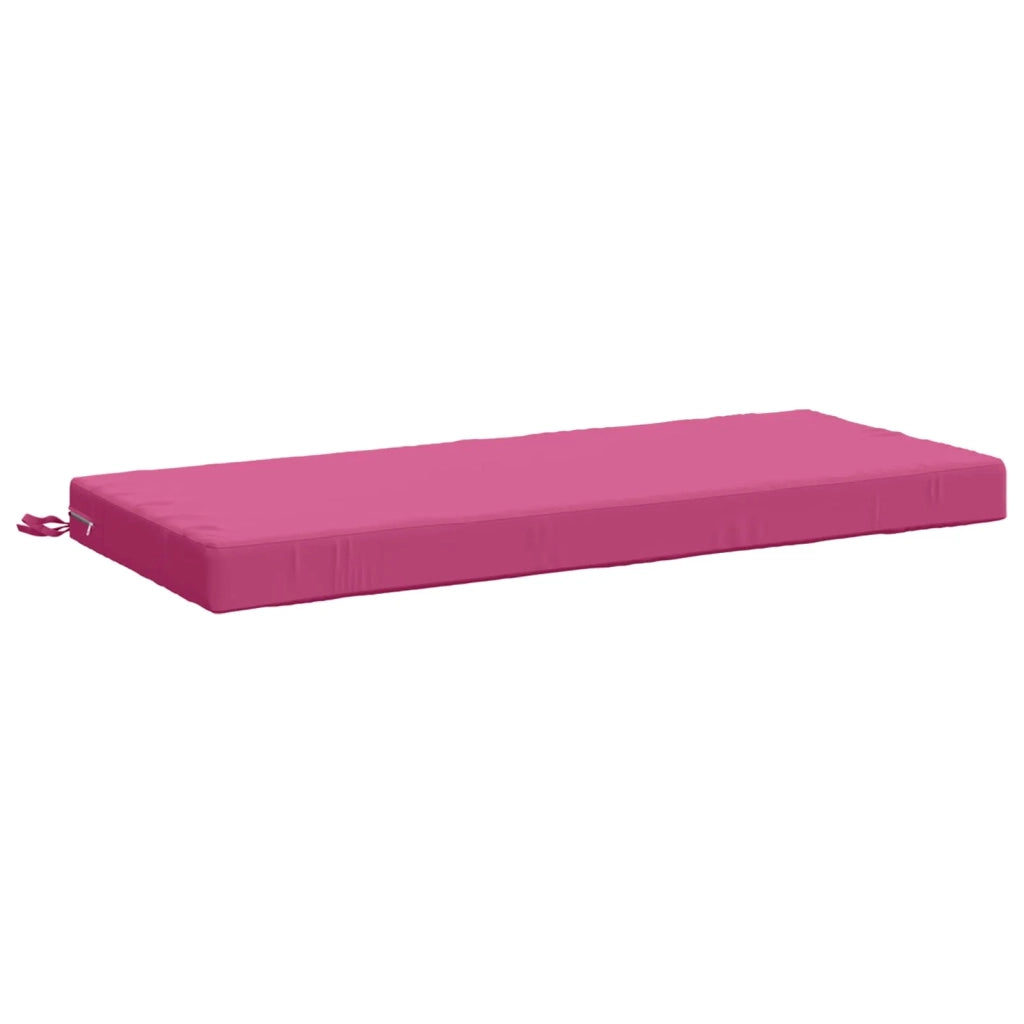 Cuscini per Panchina a 2 Pezzi SOEST 2 pz 100% Poliestere Rosa 950231