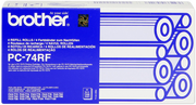 Brother PC-74RF ricambio per fax Nastro per fax 144 pagine Nero 4 pz