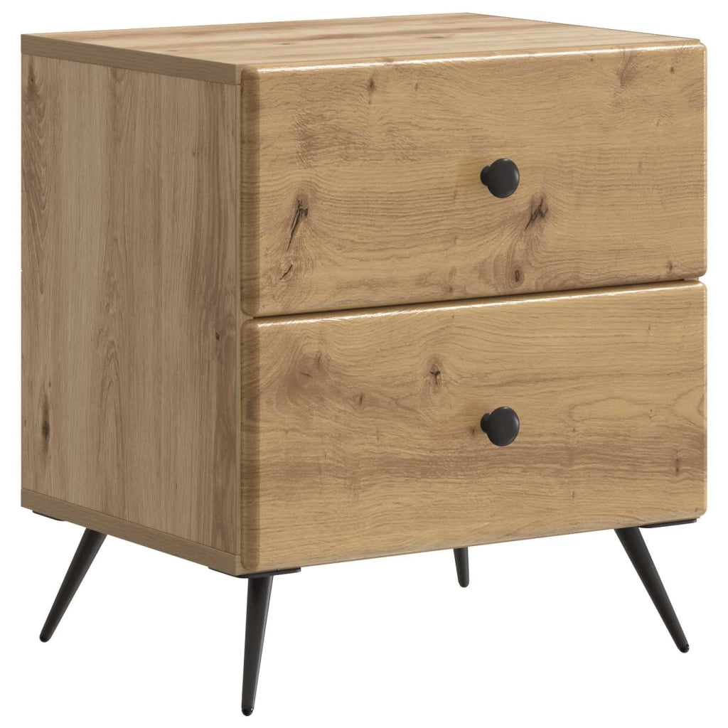 Armadio da Notte Rovere Artigianale 43 x 34,5 x 47,5 cm 895463