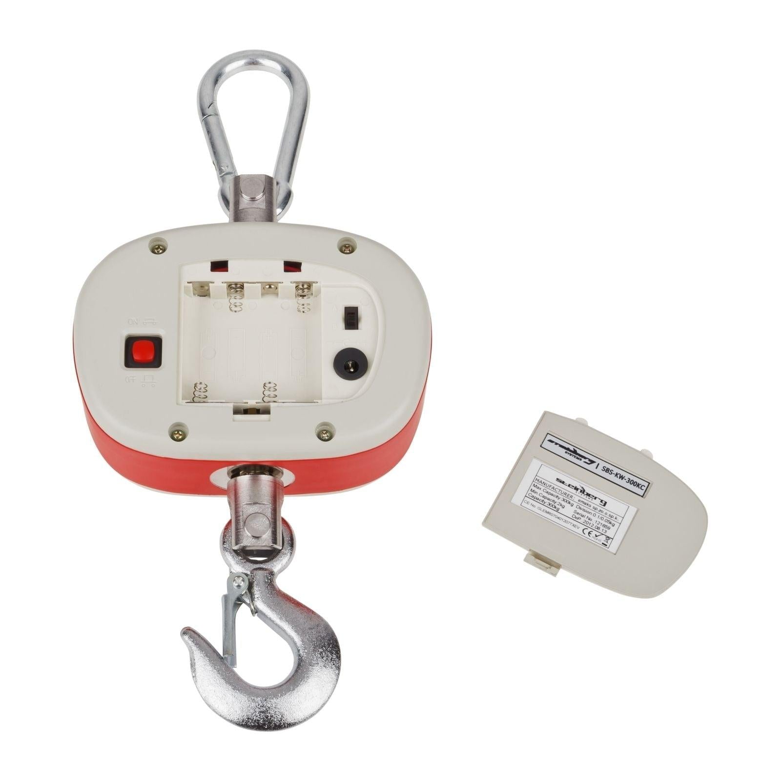 Pesatrice industriale a gancio professionale 300kg/50g - LCD 3414120