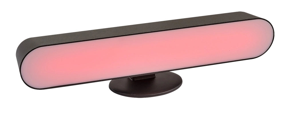 Lampada RGB con telecomando USB ricaricabile nera LED 3W Rabalux