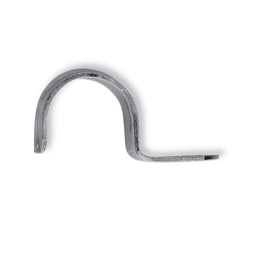 Fischer 1172 Gaffetta per Tubi BSM Acciaio Zincato Diametro 16 mm 50 Pz