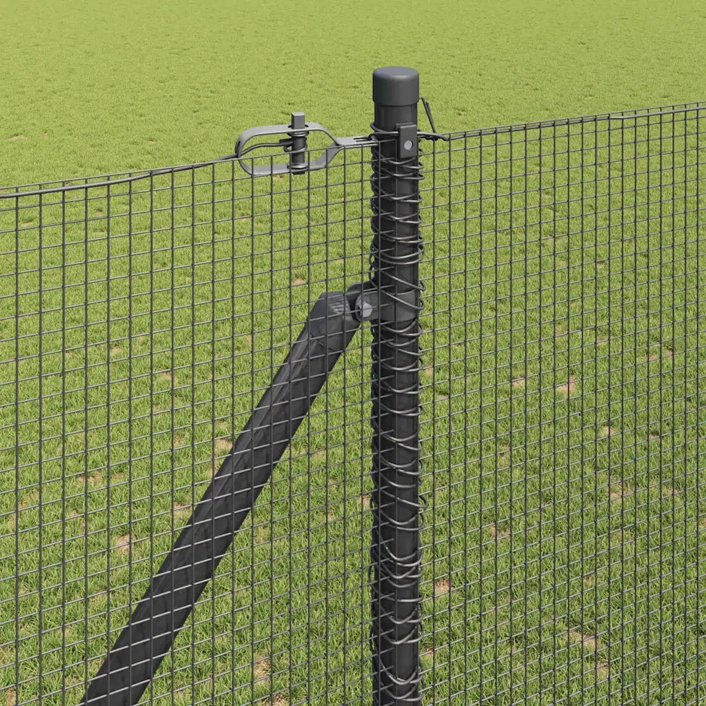 Palo della recinzione Grigio 25 x 1,5 m (12 x 12 mm mesh)