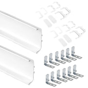 Kit di 8 contenitori organizer Cube per cassetti, Plastica, Trasparente