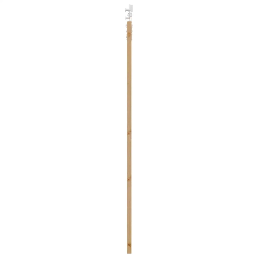 Porta scorrevole Naturale e Bianco 86 x 198,5 cm 3445528