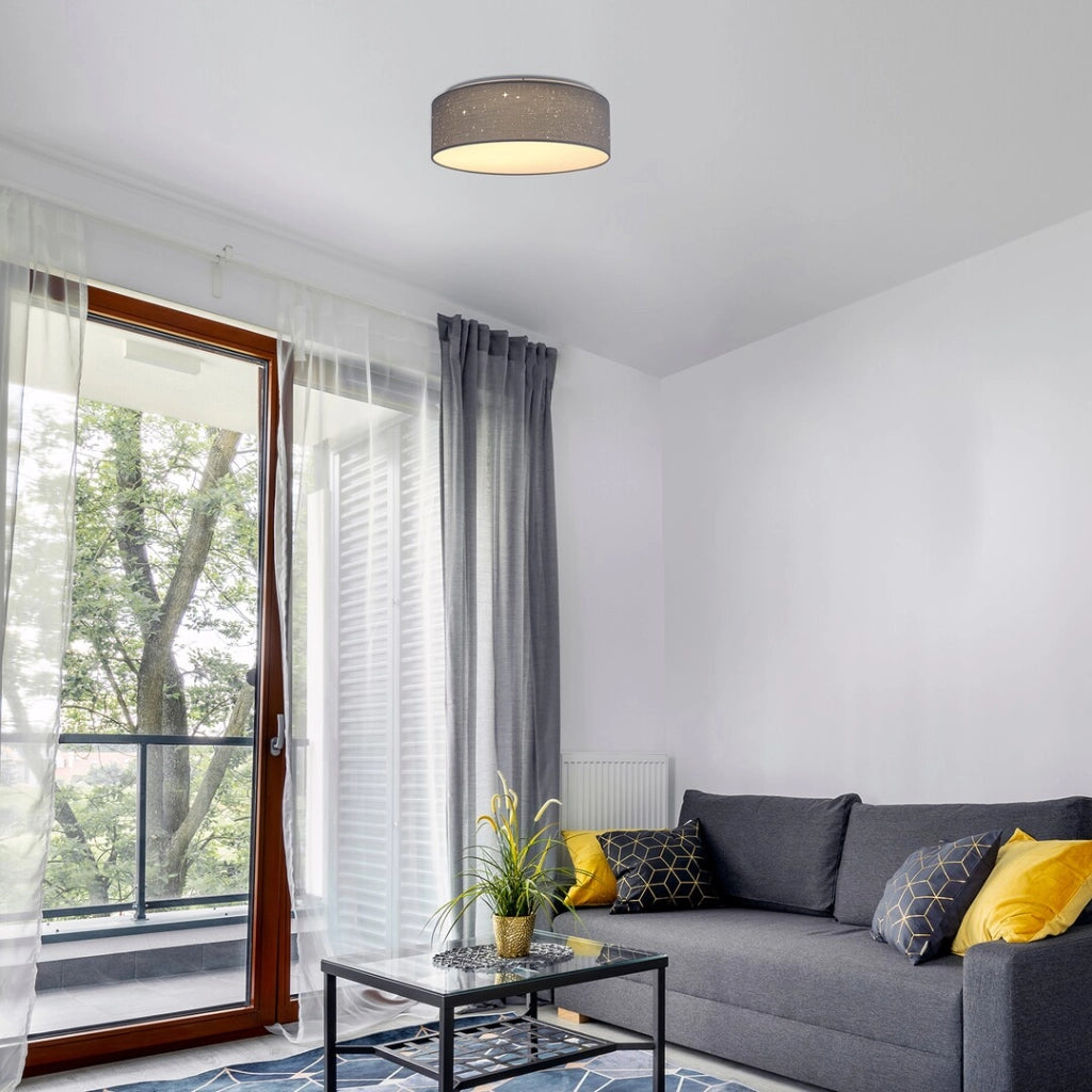 Plafoniera LED Rabalux Otilia Ø40 22W 3000K grigio