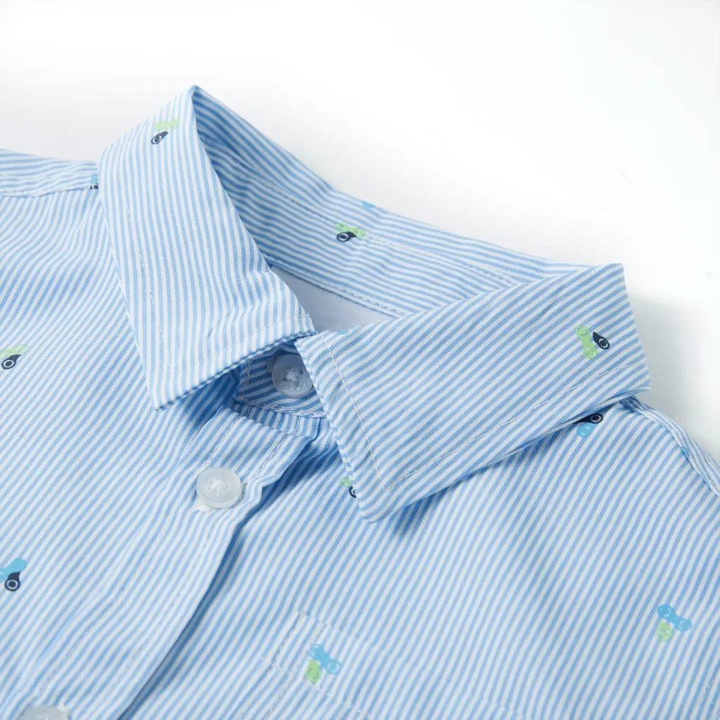 Camicia da Bambino Azzurra 104cod mxl 110549