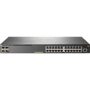 Aruba, a hewlett packard enterprise company aruba 2930f 24g poe+ 4sfp gestito l3 gigabit ethernet (10/100/1000) grigio 1u supporto power over ethernet (poe) - JL261A#ABB
