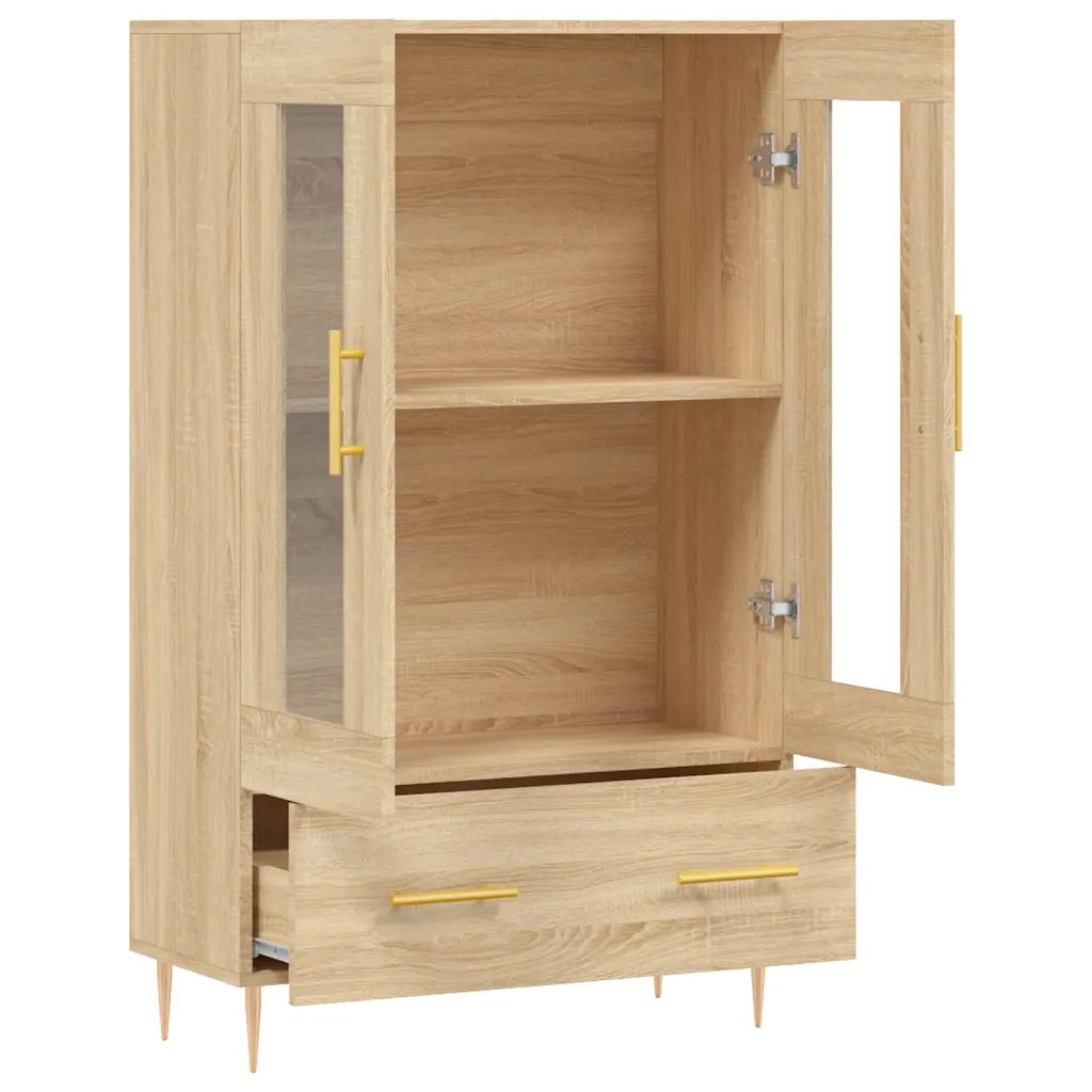 Credenza Rovere Sonoma 69,5x31x115 cm in Legno Multistrato 828287