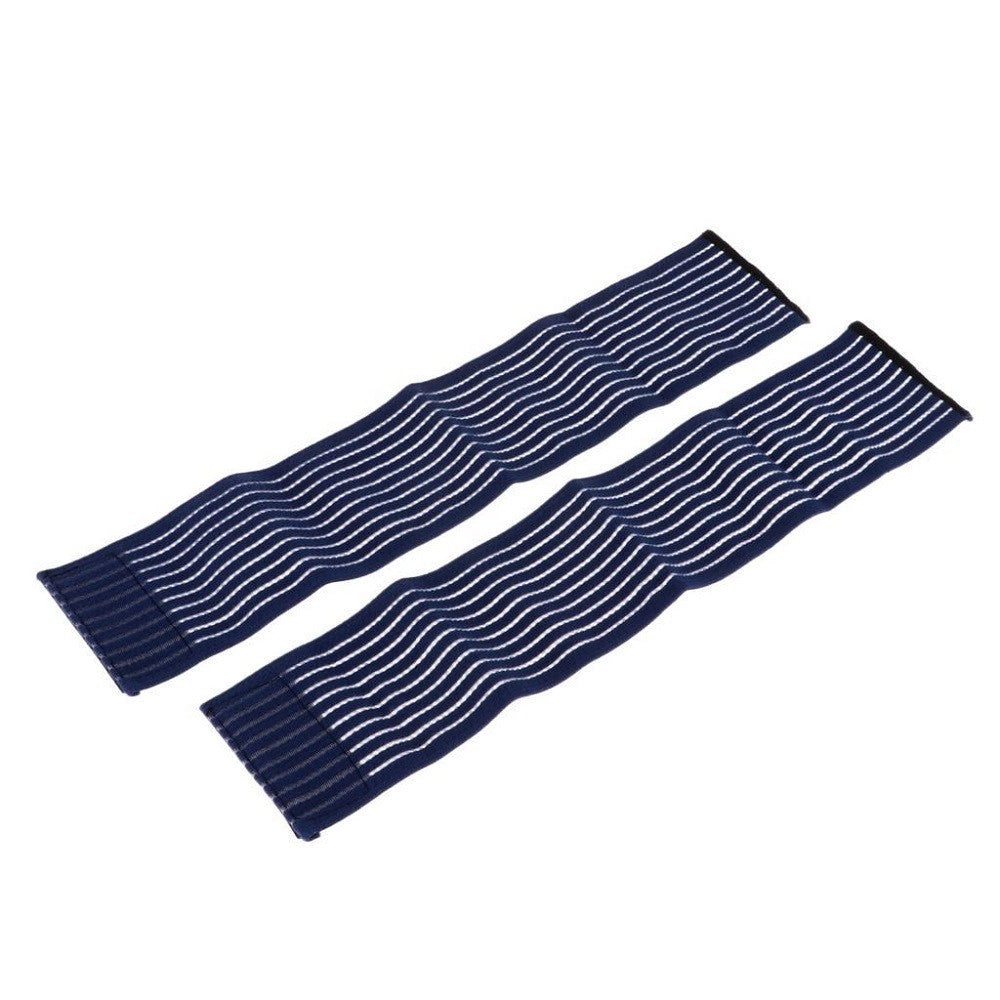 Trade Shop - Polso Benda Polsiera Fasciatura Di Supporto Polsino Elastico Accessori Blu -