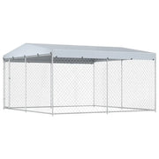 Canile da Esterno con Tetto 382x382x225 cm cod mxl 41501