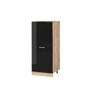 Vicco mobile cucina dispensa Nero lucido 60 cm