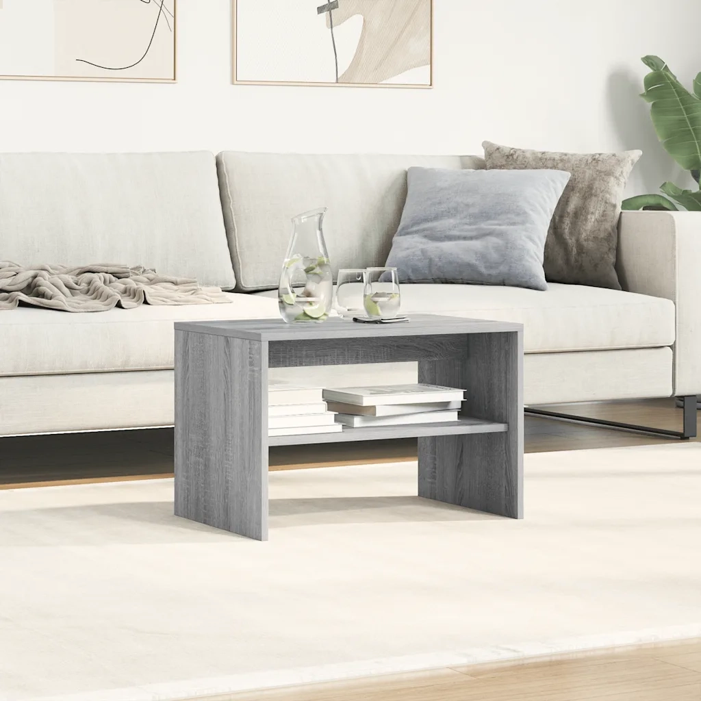 Mobile Porta TV Grigio Sonoma 60x40x40 cm in Legno Multistrato 859105