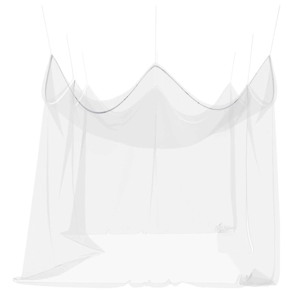 Zanzariera da giardino 156 Mesh Bianco 3 x 6 x 2,5 m Poliestere 42033540