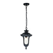 Lampada sospensione esterna Chicago Elstead nera E27
