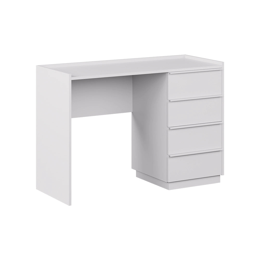 Vicco Tavolo da toeletta Bianco 110 cm con 4 cassetti