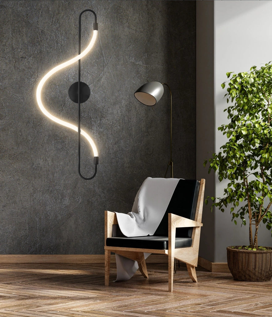 Lampada Led App857-w Long Black