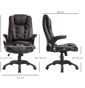 Poltrona da ufficio ergonomica con massaggio e calore