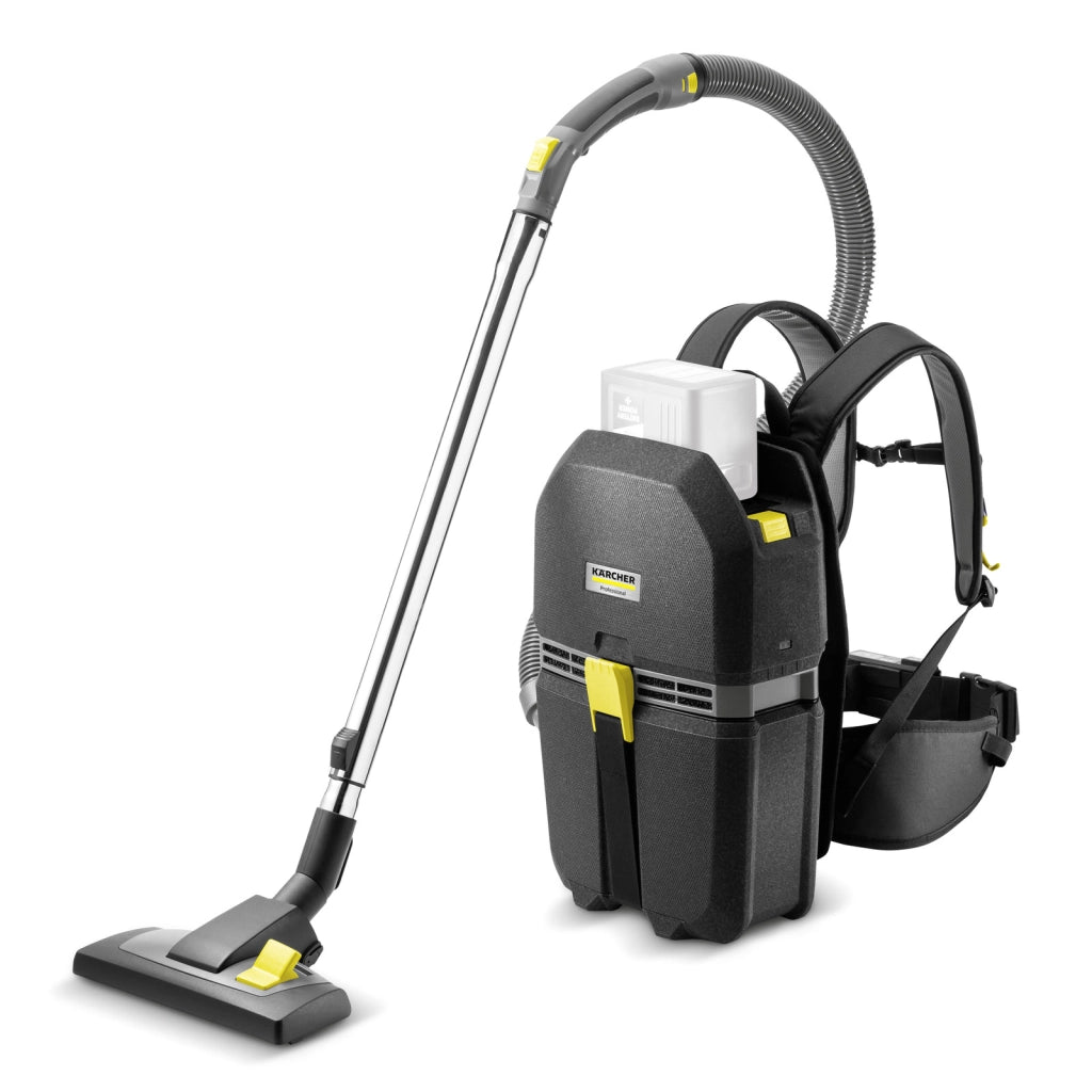 KARCHER Aspirapolvere Professionale a batteria BVL 5/1 Bp - Capacità del contenitore: 5 l - Rumorosità: 65 dB(A) - Portata aria: 40 l/s