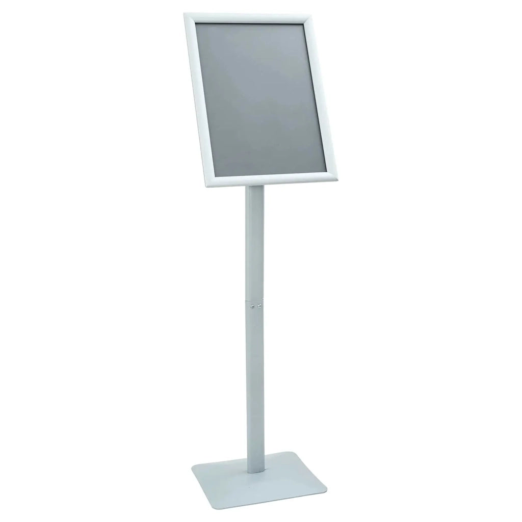 Supporto Poster a Piedistallo Argento 32,5 x 27 x 126 cm Ghisa