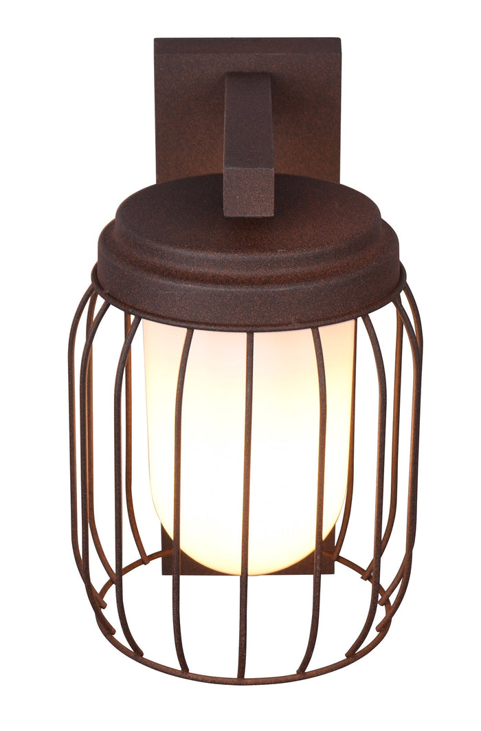 Applique da Esterno Attacco E27 in Alluminio Pressofuso Ruggine