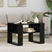 Tavolino da salotto Rovere Nero 66 x 49,5 x 45 cm