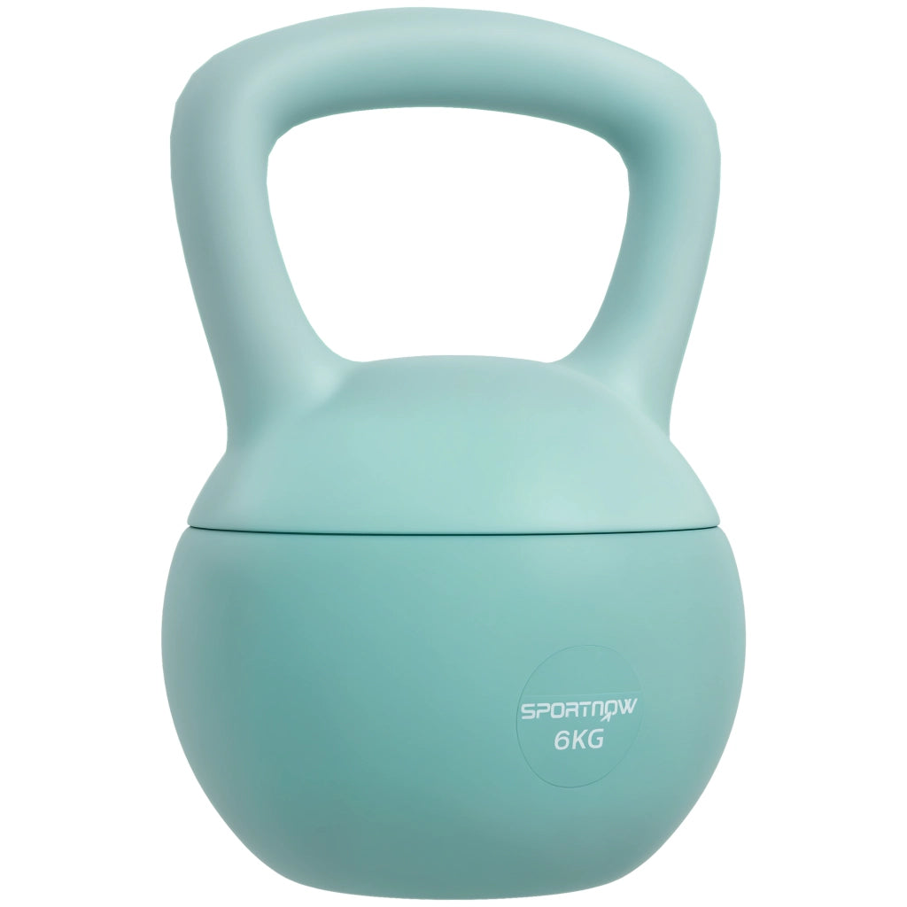 Kettlebell Pesa Rusa 6 kg ¨C zephmum ¨C Verde 19x19x28 cm