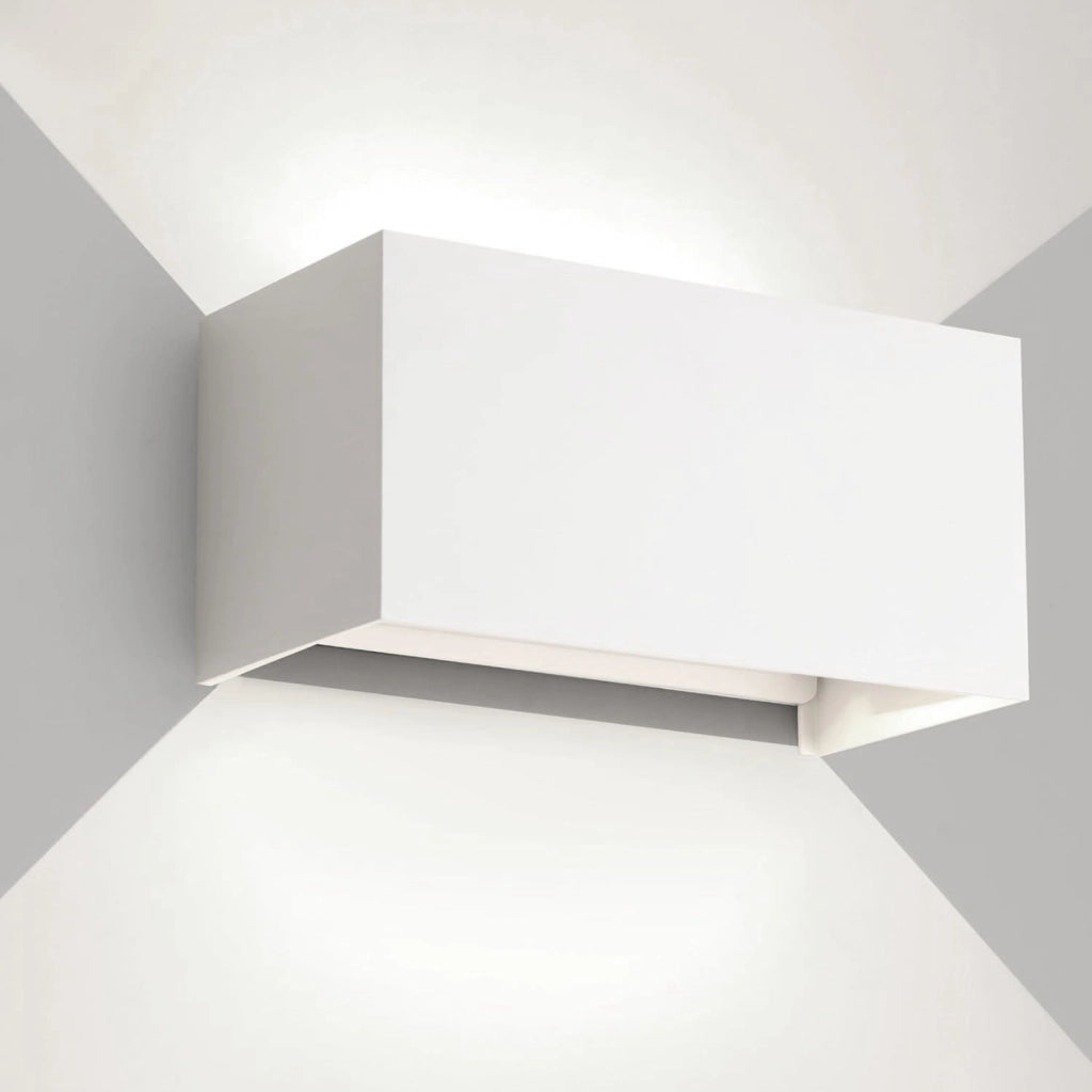 Applique LED da Esterno 24W doppio Fascio Luminoso up down Regolabile IP65 luce Bianca Fredda 6500K