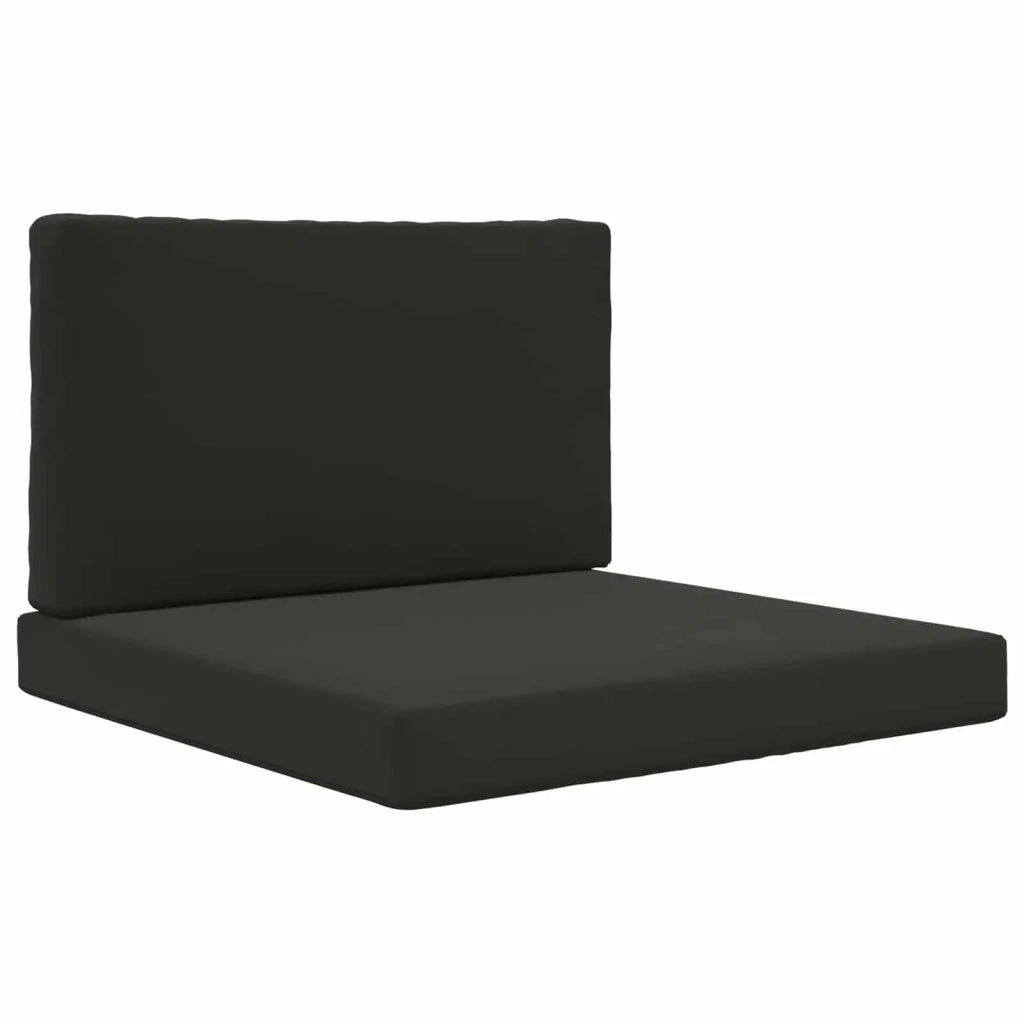 Cuscino per divano da esterno 2 pcs Nero Poliestere