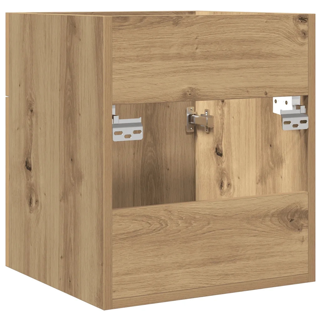 Mobile Lavabo Bagno Artigianale 41x38,5x46 cm in Truciolato 856206