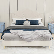 Letto singolo 140x200 - Xylo - Beige minimalista
