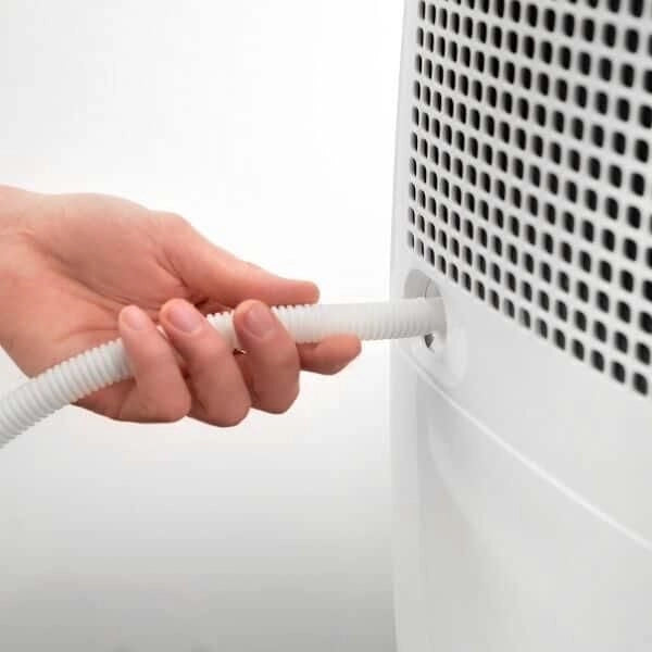 De'Longhi DEXD216RF AriaDry Deumidificatore 16L-giorno 285W Filtro 3 Azioni Serbatoio 2.1L R290 colore Bianco