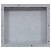 Nicchia Doccia Grigio Opaco 41x36x10 cm 151389