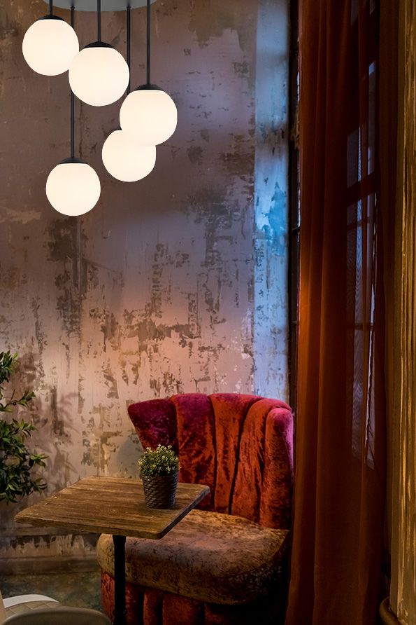 Lampada APP1816-5CPR Black