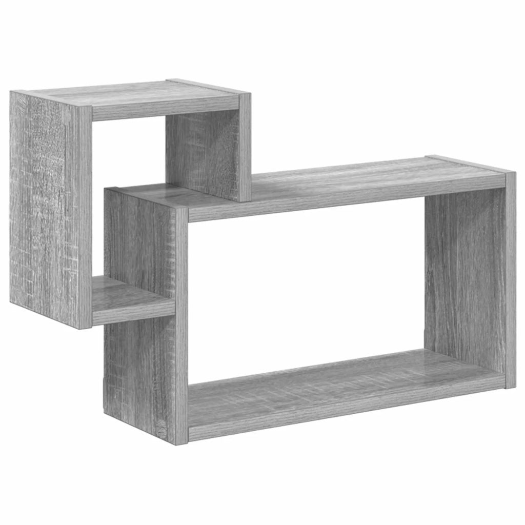 Scaffale da parete A parete Sonoma grigio 55 x 15 x 35 cm 8012113