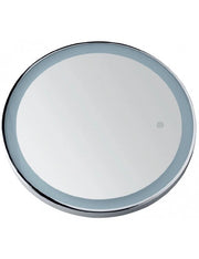 Specchio da parete rotondo 55x55 cm con luce LED e sensore touch