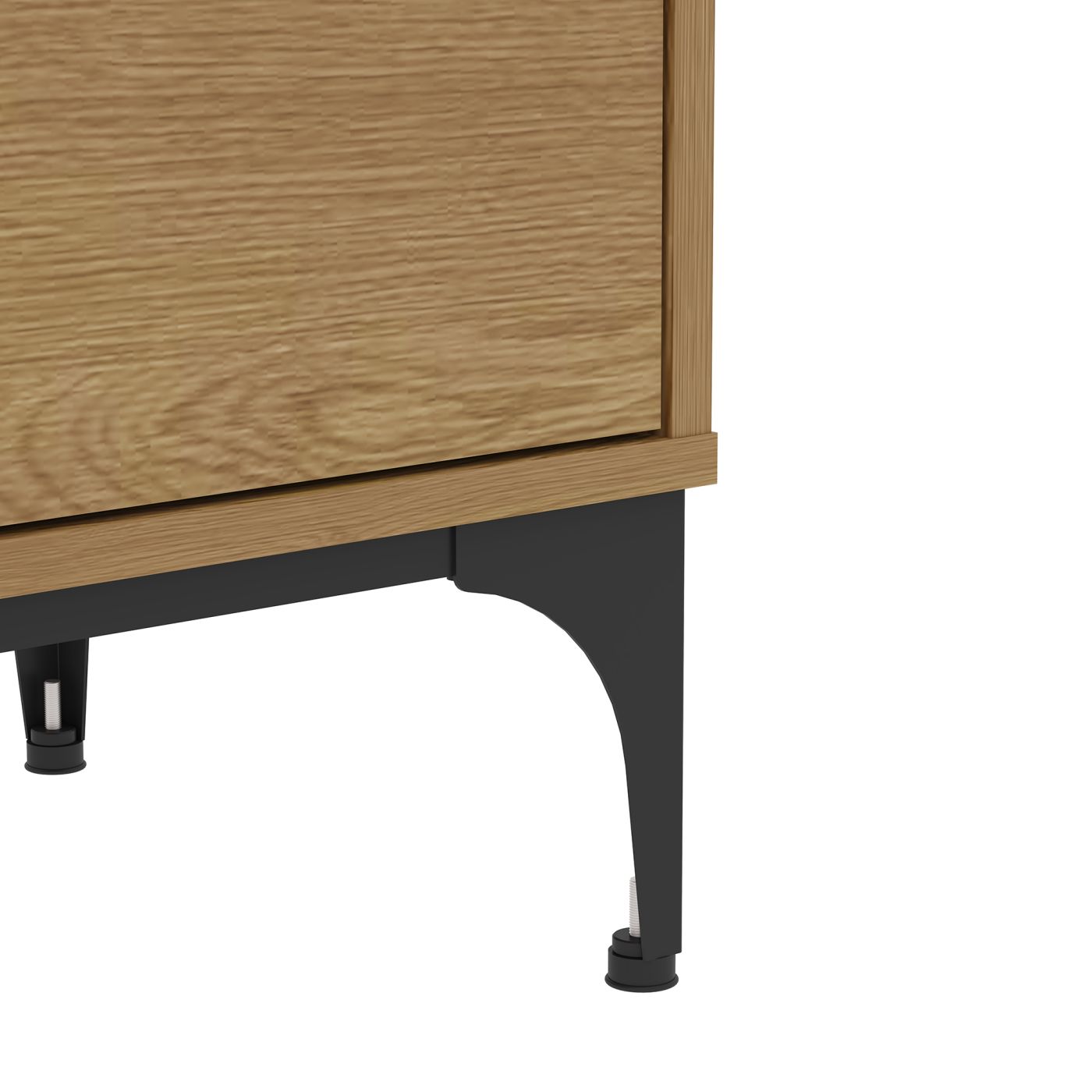 Libreria 137 x 60 x 35 cm effetto rovere scuro 03_0008990