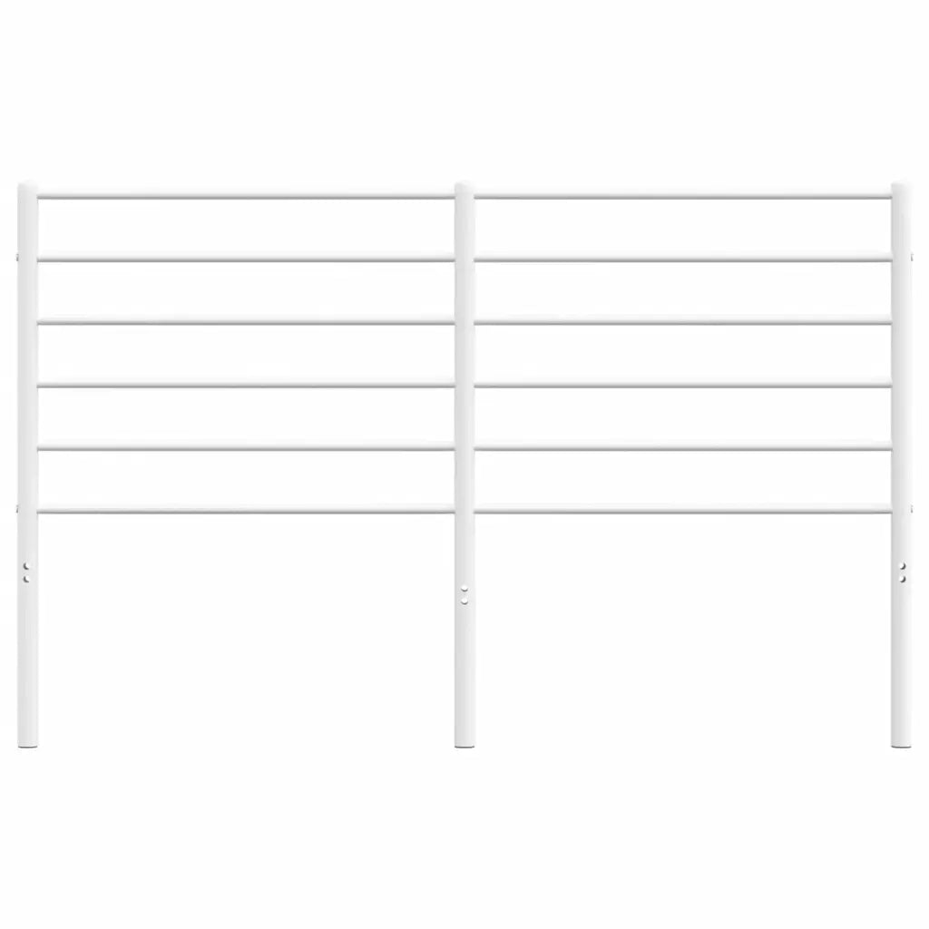 Testiera in Metallo Bianco 120 cm