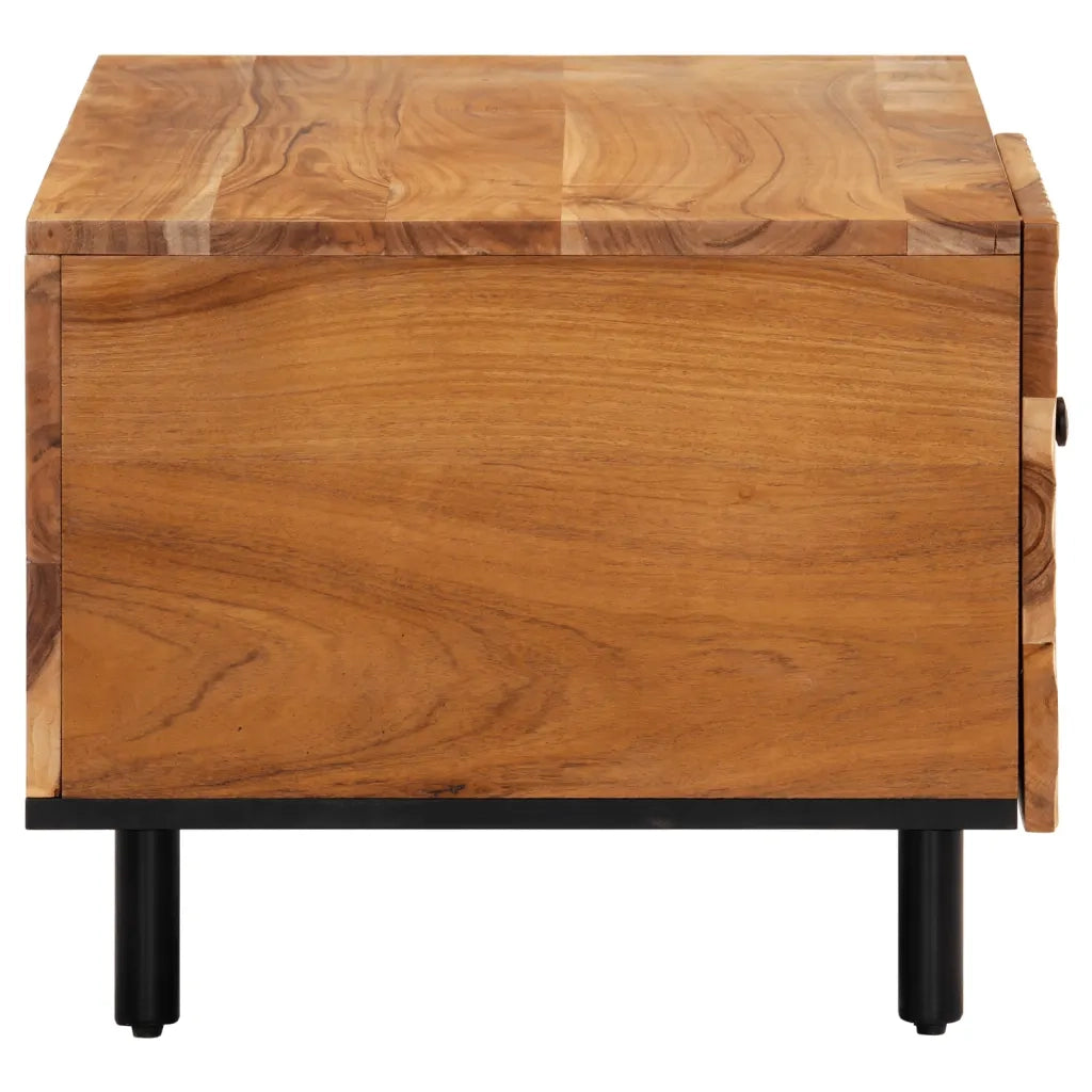Tavolino da salotto | Tavolino da caff¨¨ | Tavolino da Soggiorno 80x50x40 cm Legno Massello di Acacia