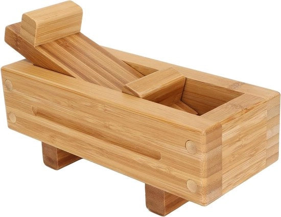 Strumenti per preparare sushi a casa - Sformato per riso e formaggio - Sformato a forma rettangolare per sushi - Strumenti per cucina da casa.