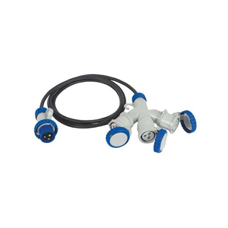 Adattatore Sp Cee 2Pt Pr Cee 3X2Pt+Cavo 73121 Fme