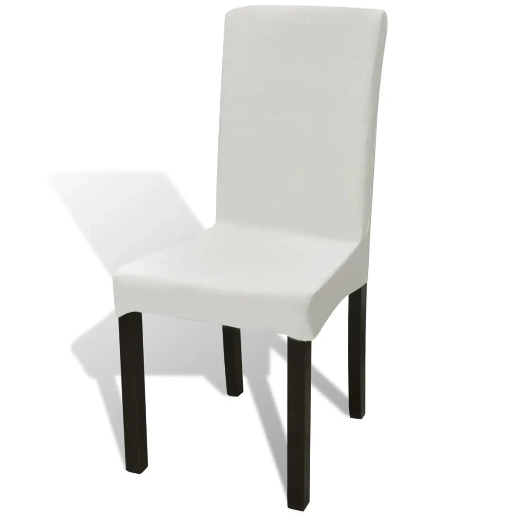 Fodere Elastiche per Sedie 4 pz Crema CFW1613415
