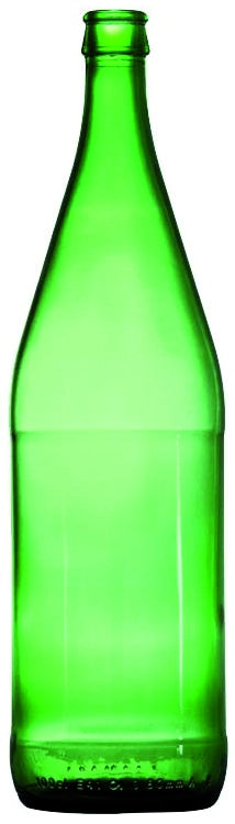 BOTTIGLIA VETRO VICHY Verde lt. 1 20.00 pz