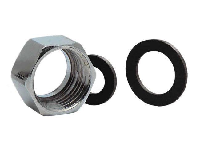 DADO E GUARNIZIONE PER TUBO GAS 1/2 MM