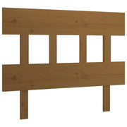 Testiera | Testata per Letto ambra 93,5x3x81 cm in Legno Massello di Pino