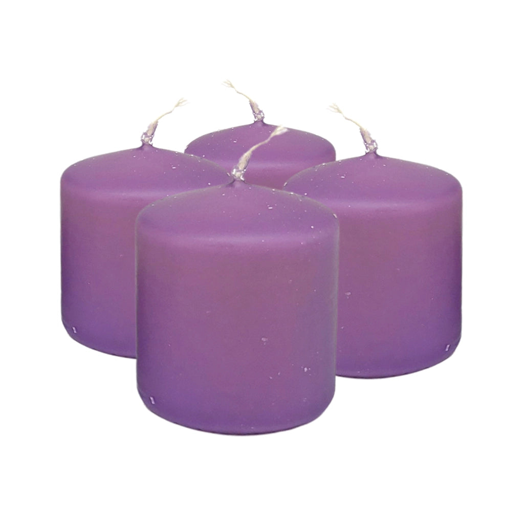 MOCCOLI IN SET DA 4 PEZZI ALLA LAVANDA