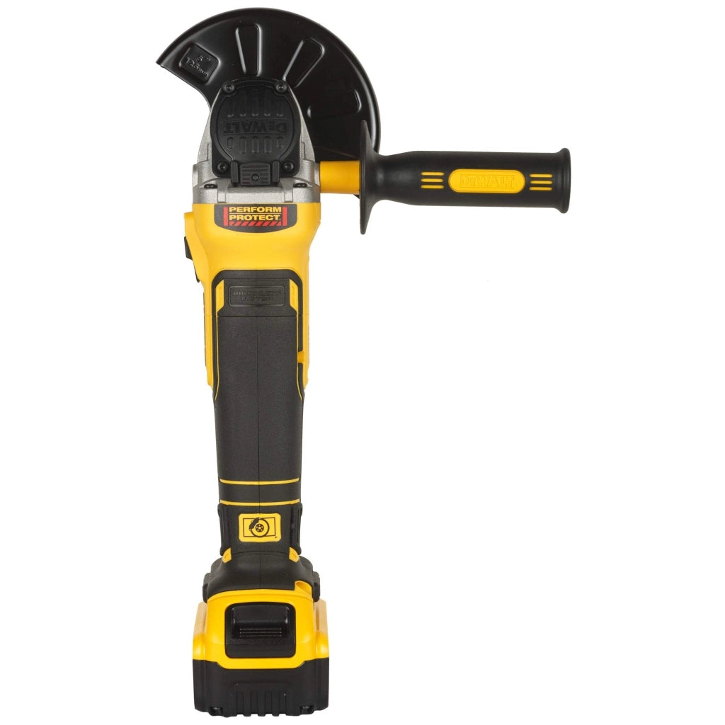 Smerigliatrice angolare DeWalt DCG405P2 18V Brushless 125mm con 2 batterie 5.0Ah