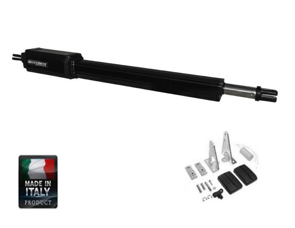 ATTUATORE MOTORE PISTONE MOTORIDUTTORE X CANCELLO ANTE BATTENTE VH CORSA 500 12V