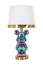 Lampada da Tavolo Orsetto Colorato Ø 30x54 cm